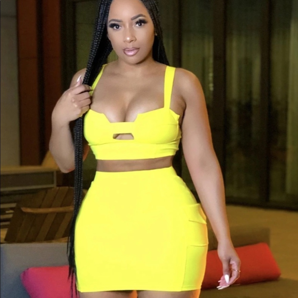 Baddie Skirt Set